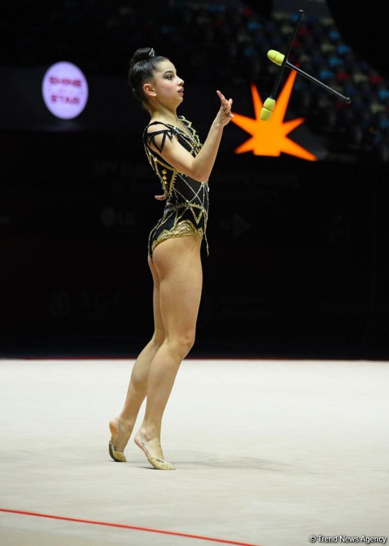 Third day of 39th European Championship in Rhythmic Gymnastics in Baku continues (PHOTO)