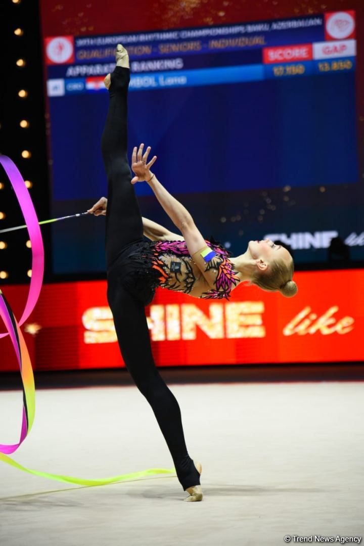 Third day of 39th European Championship in Rhythmic Gymnastics in Baku continues (PHOTO)