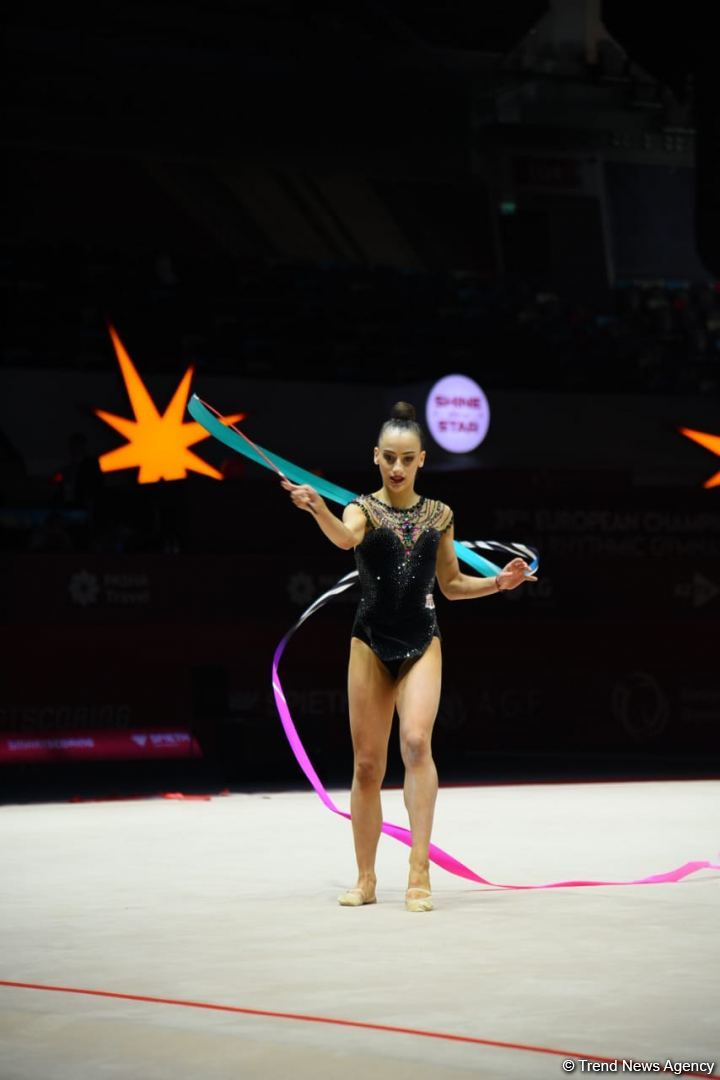 Third day of 39th European Championship in Rhythmic Gymnastics in Baku continues (PHOTO)