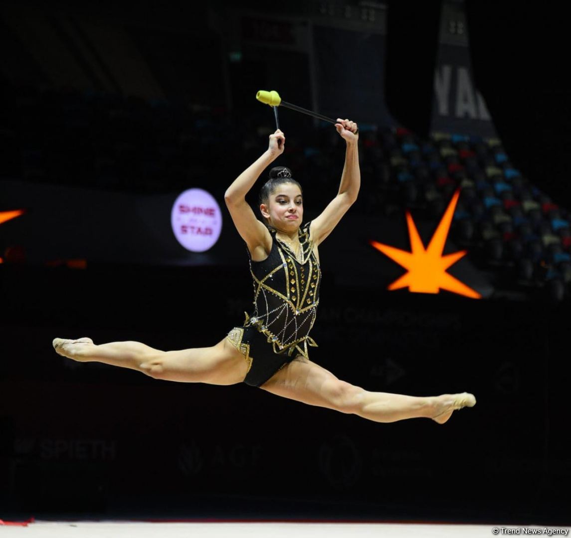 Third day of 39th European Championship in Rhythmic Gymnastics in Baku continues (PHOTO)