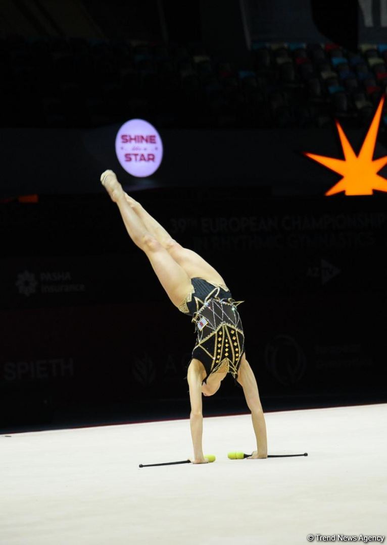 Third day of 39th European Championship in Rhythmic Gymnastics in Baku continues (PHOTO)