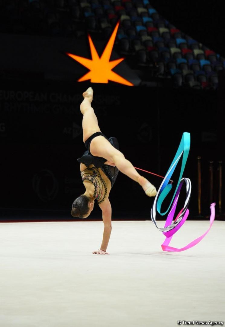 Third day of 39th European Championship in Rhythmic Gymnastics in Baku continues (PHOTO)