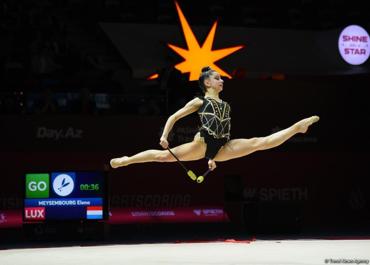 Third day of 39th European Championship in Rhythmic Gymnastics in Baku continues (PHOTO)
