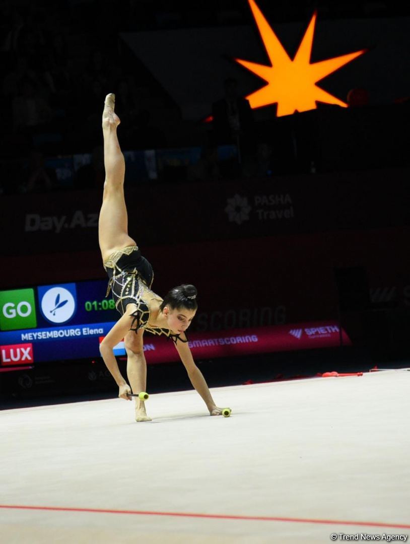 Third day of 39th European Championship in Rhythmic Gymnastics in Baku continues (PHOTO)