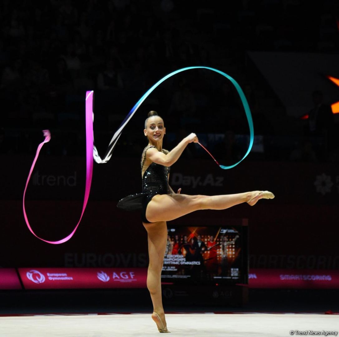 Third day of 39th European Championship in Rhythmic Gymnastics in Baku continues (PHOTO)