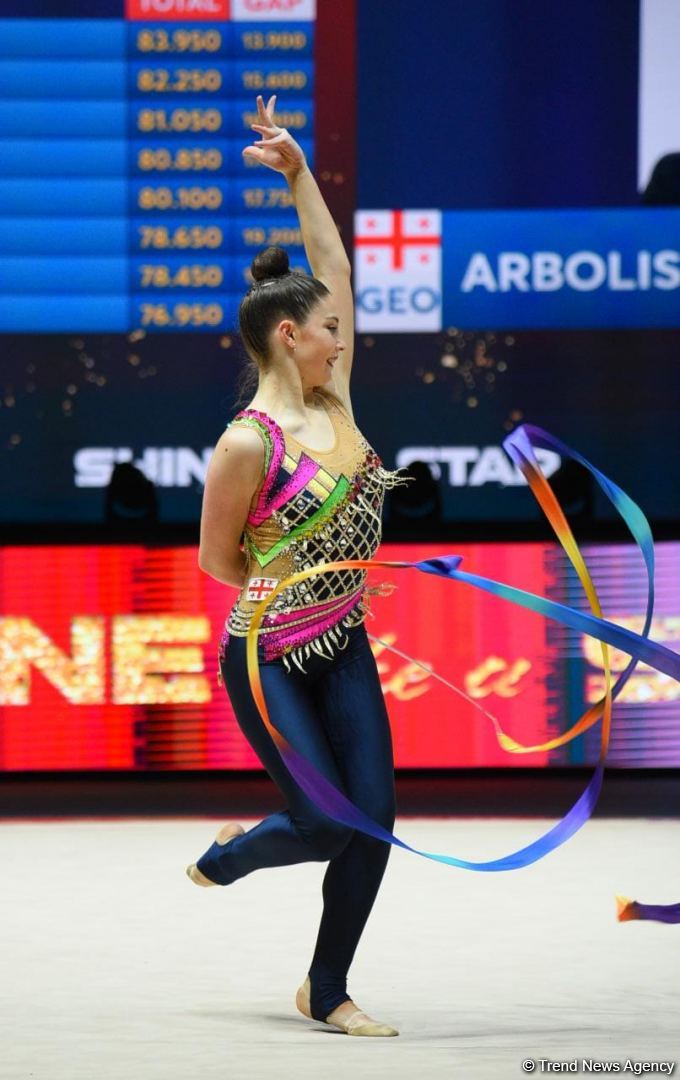 Third day of 39th European Championship in Rhythmic Gymnastics in Baku continues (PHOTO)