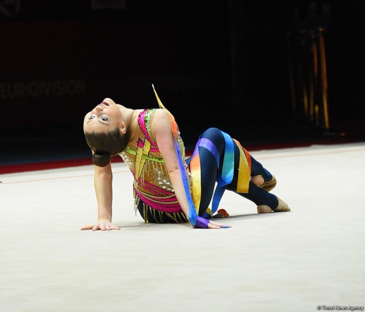 Third day of 39th European Championship in Rhythmic Gymnastics in Baku continues (PHOTO)