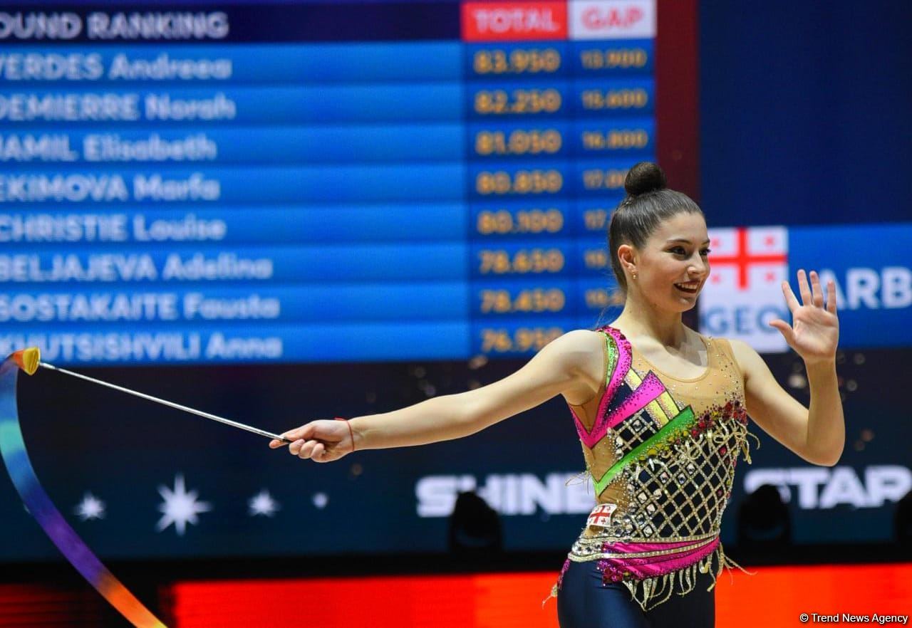 Third day of 39th European Championship in Rhythmic Gymnastics in Baku continues (PHOTO)