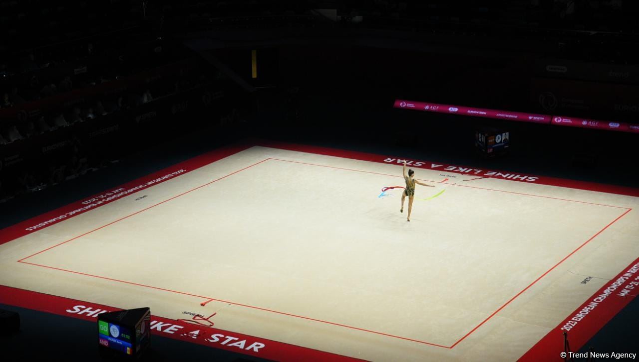 Third day of 39th European Championship in Rhythmic Gymnastics in Baku continues (PHOTO)