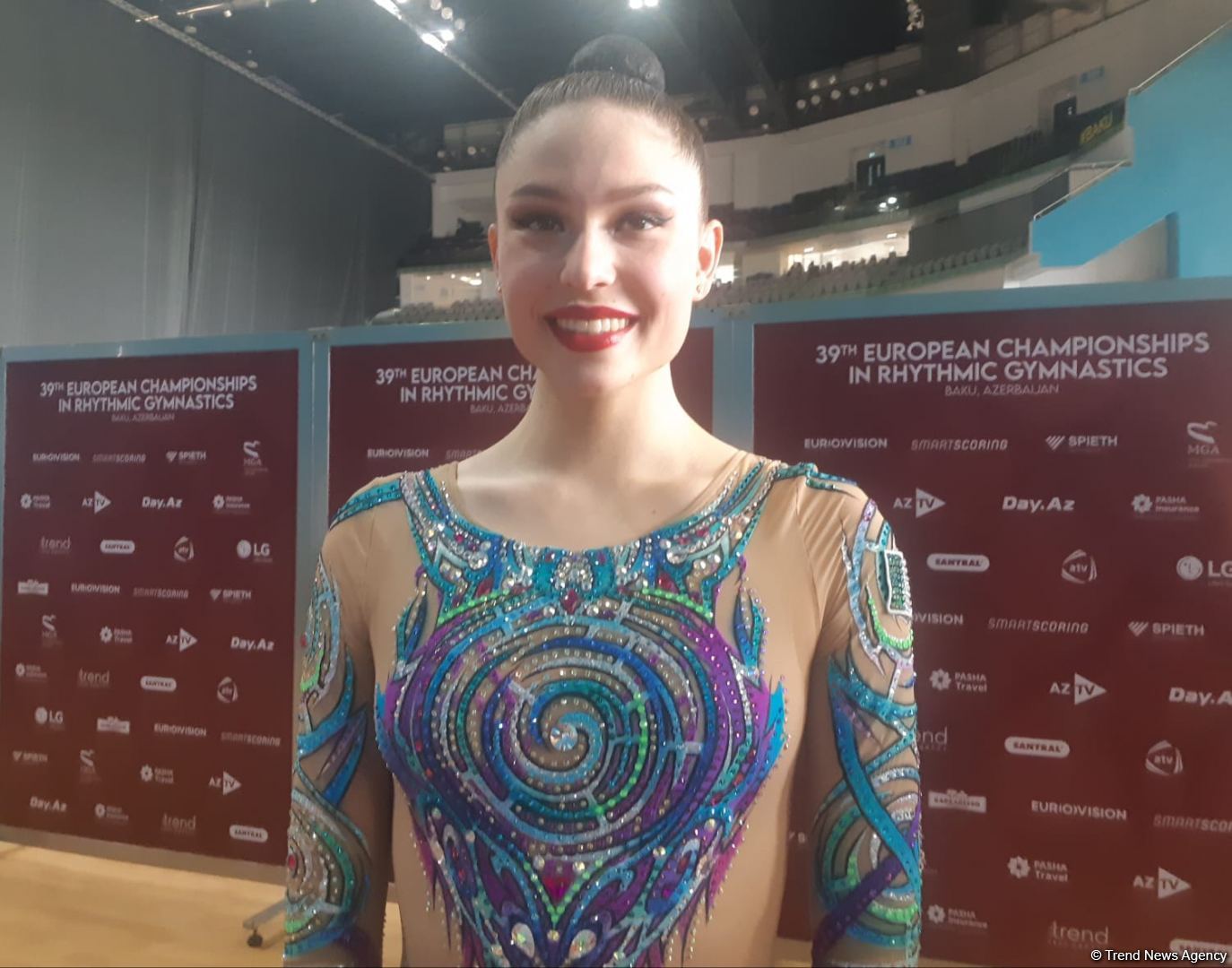 Design of National Gymnastics Arena in Baku sets special atmosphere for competitions - Italian gymnast