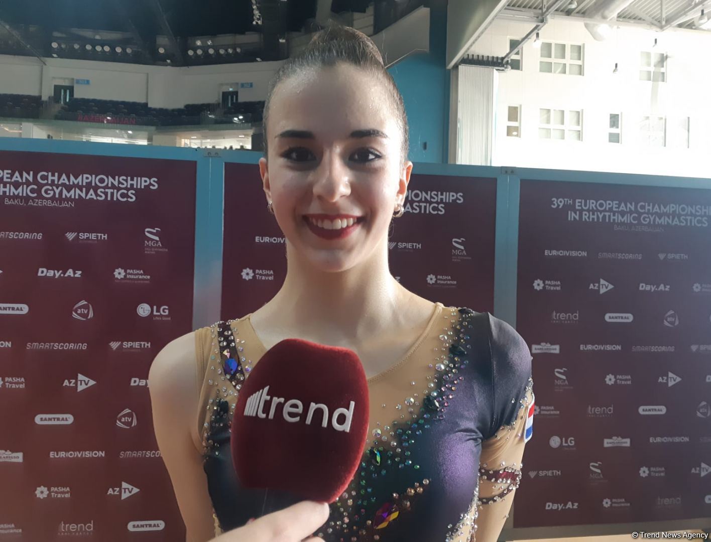 Croatian gymnast says performing at European Championship in Baku helps gain experience