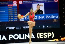 Fourth day of 39th European Championship in Rhythmic Gymnastics in Baku kicks off (PHOTO)