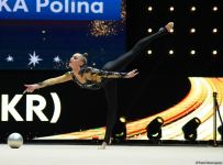 Fourth day of 39th European Championship in Rhythmic Gymnastics in Baku kicks off (PHOTO)