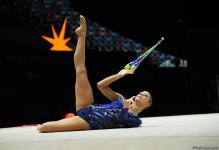 Fourth day of 39th European Championship in Rhythmic Gymnastics in Baku kicks off (PHOTO)