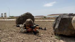 Azerbaijan's Combined Arms Army in Nakhchivan performs tasks with high professionalism
