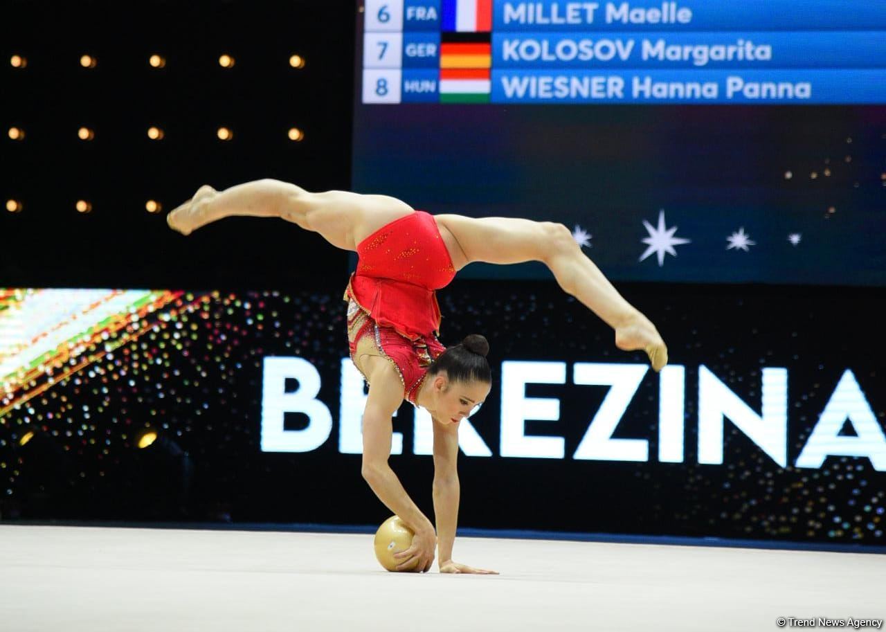 Fourth day of 39th European Championship in Rhythmic Gymnastics in Baku kicks off (PHOTO)