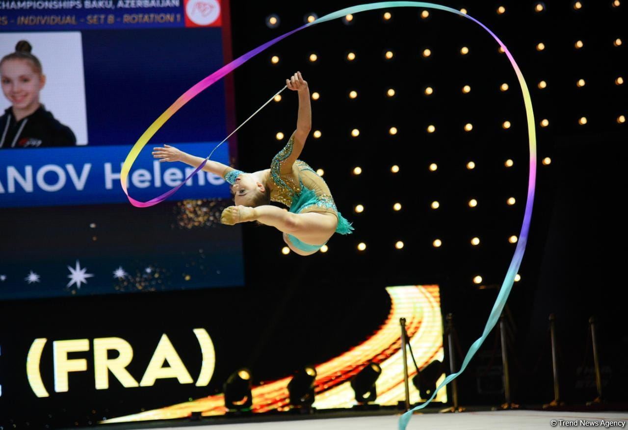 Fourth day of 39th European Championship in Rhythmic Gymnastics in Baku kicks off (PHOTO)