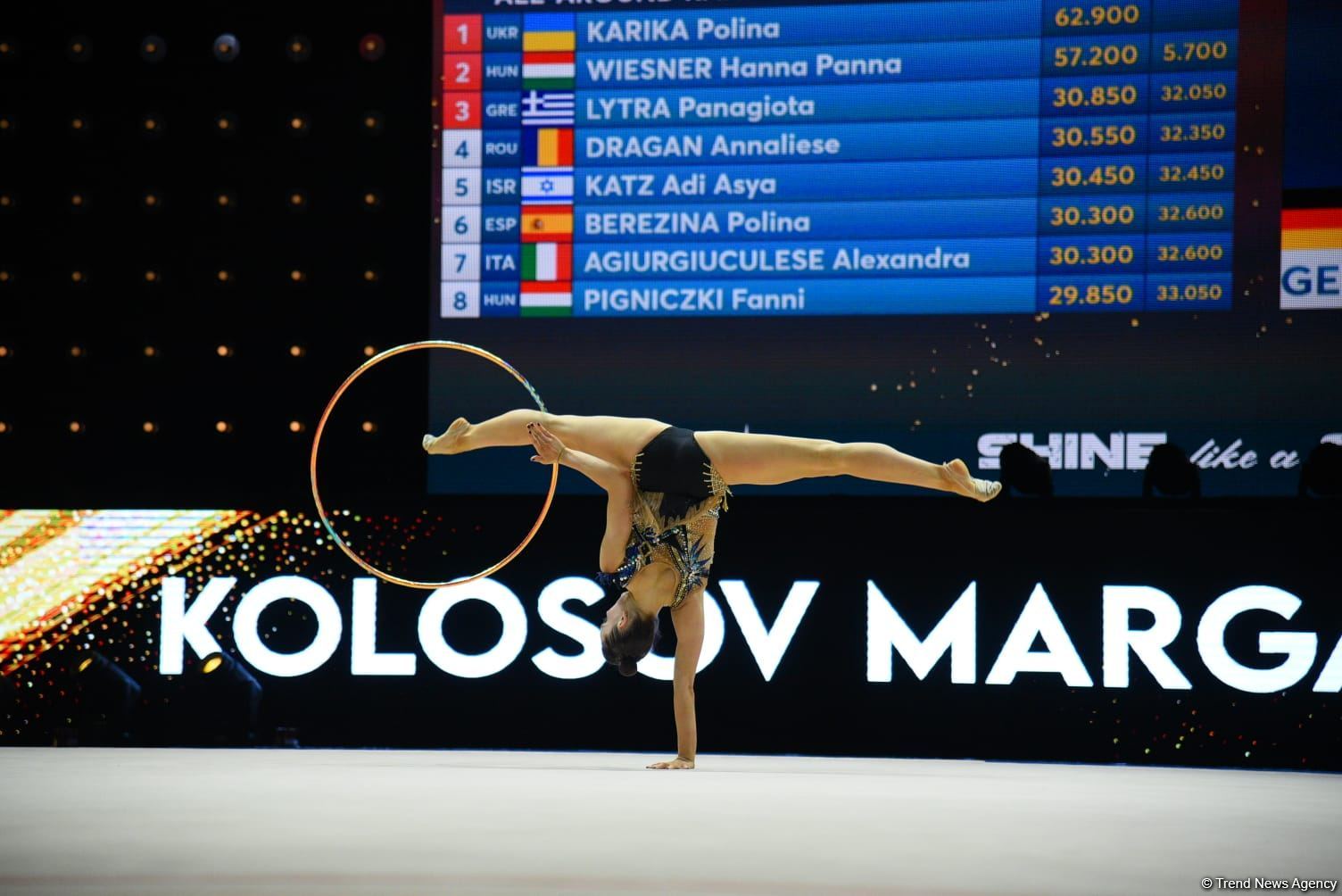 Fourth day of 39th European Championship in Rhythmic Gymnastics in Baku kicks off (PHOTO)