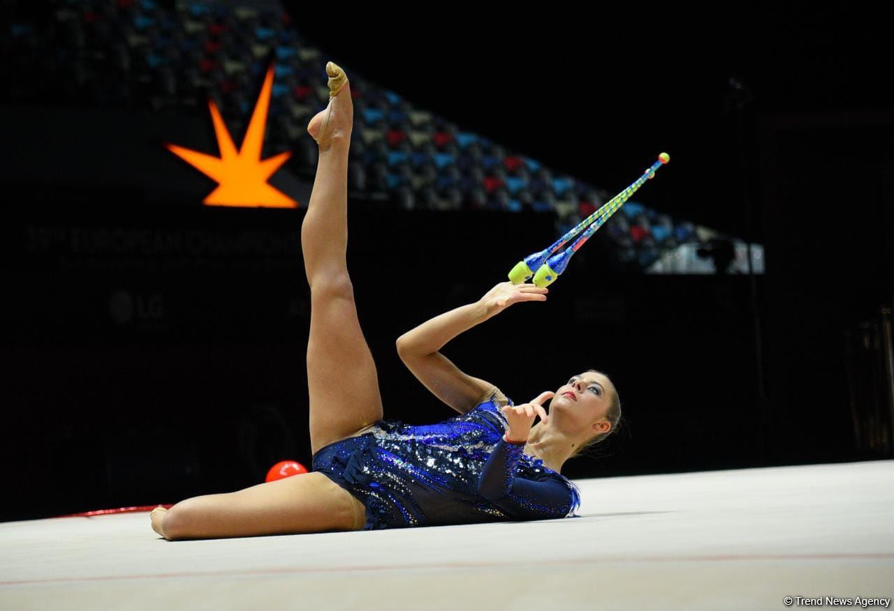Fourth day of 39th European Championship in Rhythmic Gymnastics in Baku kicks off (PHOTO)
