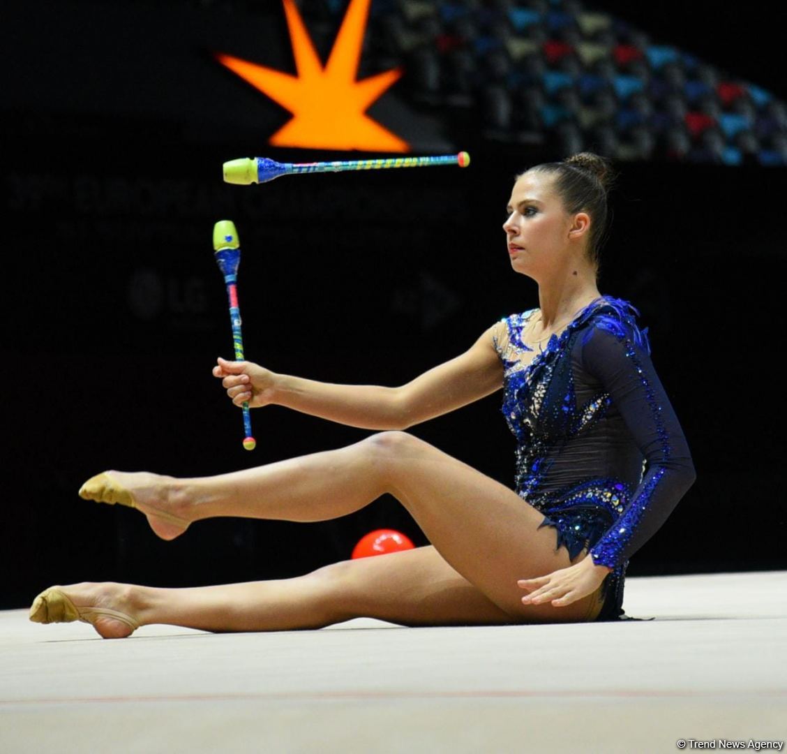 Fourth day of 39th European Championship in Rhythmic Gymnastics in Baku kicks off (PHOTO)