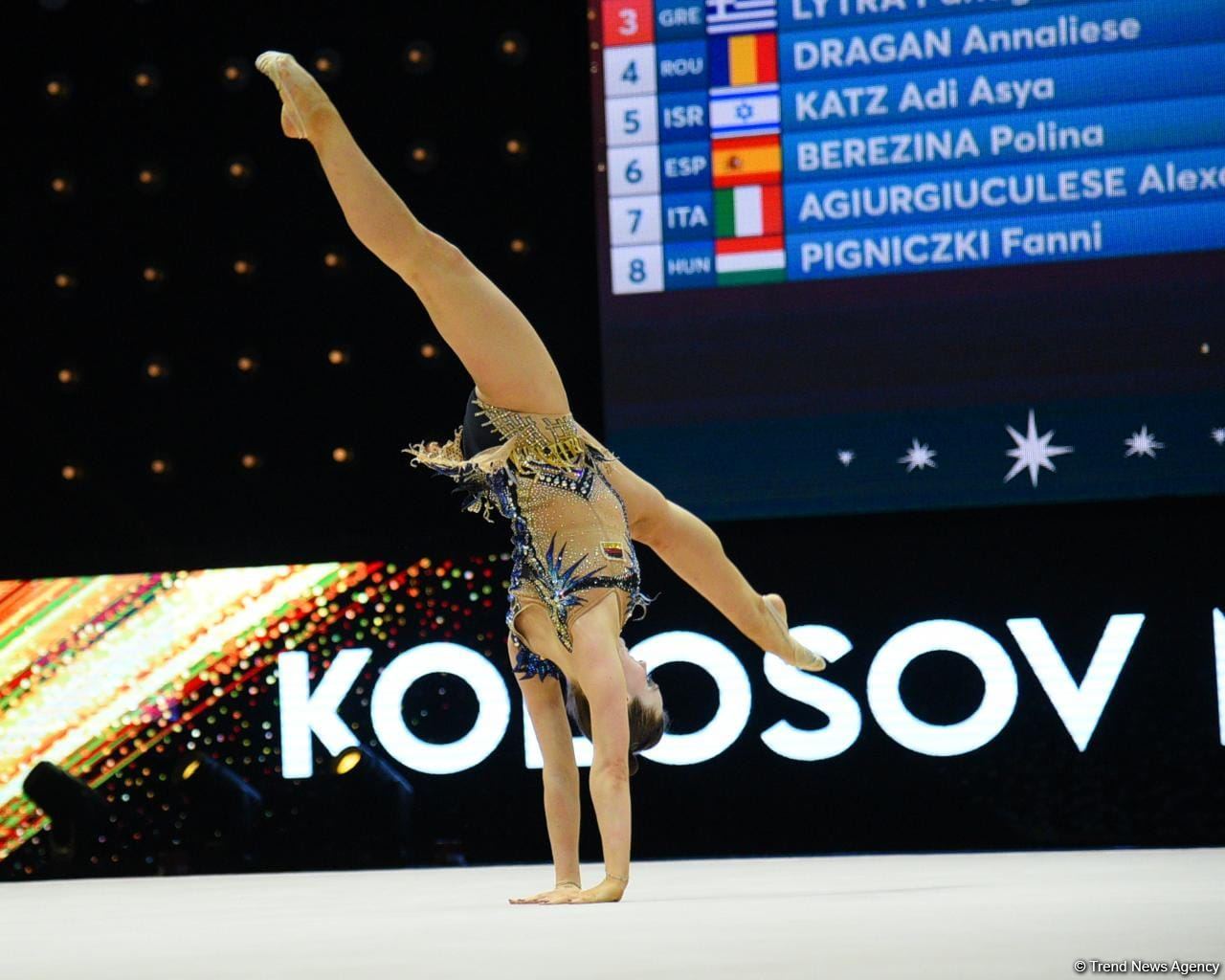 Fourth day of 39th European Championship in Rhythmic Gymnastics in Baku kicks off (PHOTO)
