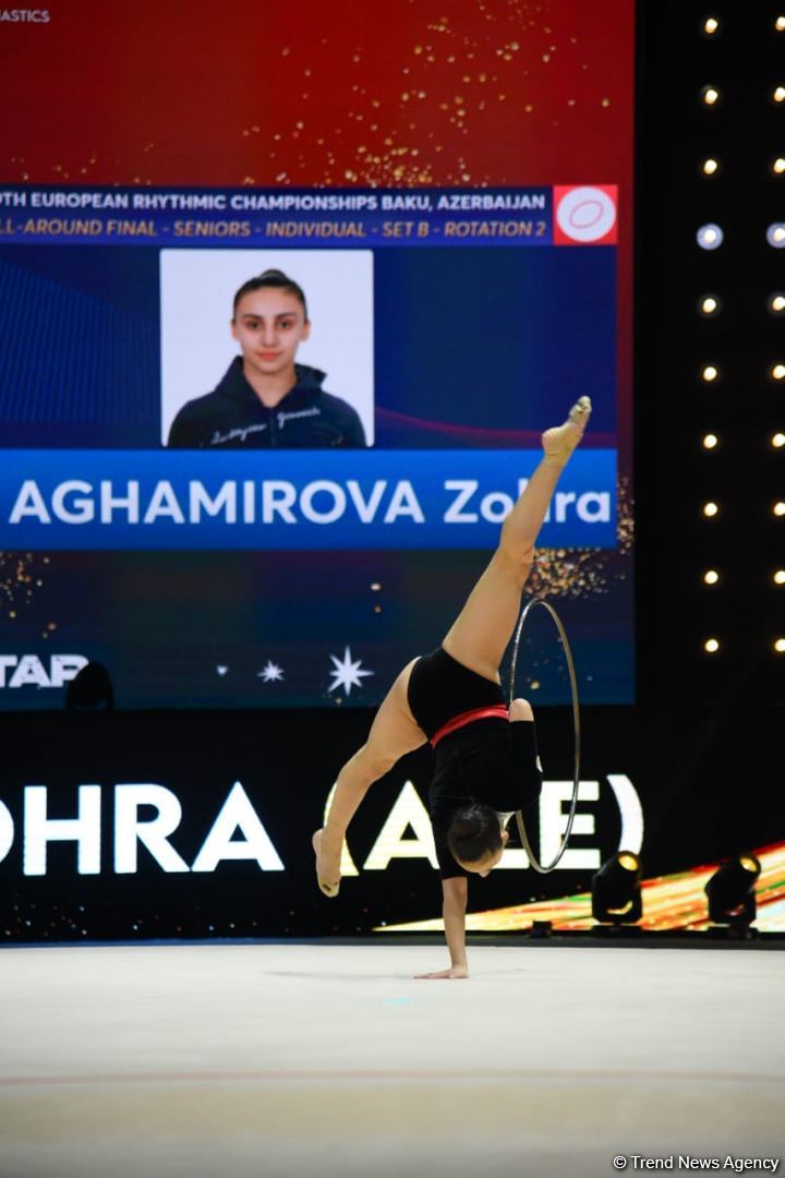 Fourth day of 39th European Championship in Rhythmic Gymnastics in Baku kicks off (PHOTO)