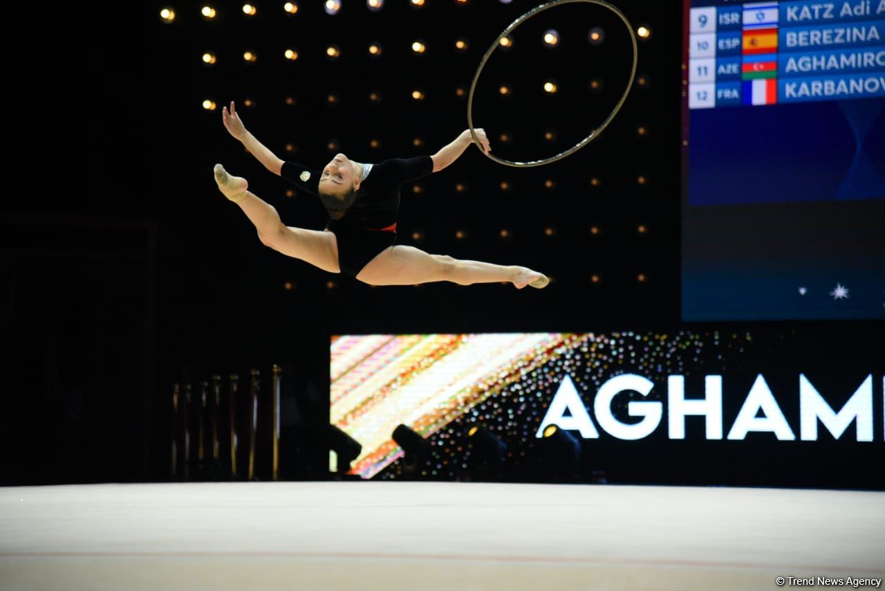Fourth day of 39th European Championship in Rhythmic Gymnastics in Baku kicks off (PHOTO)