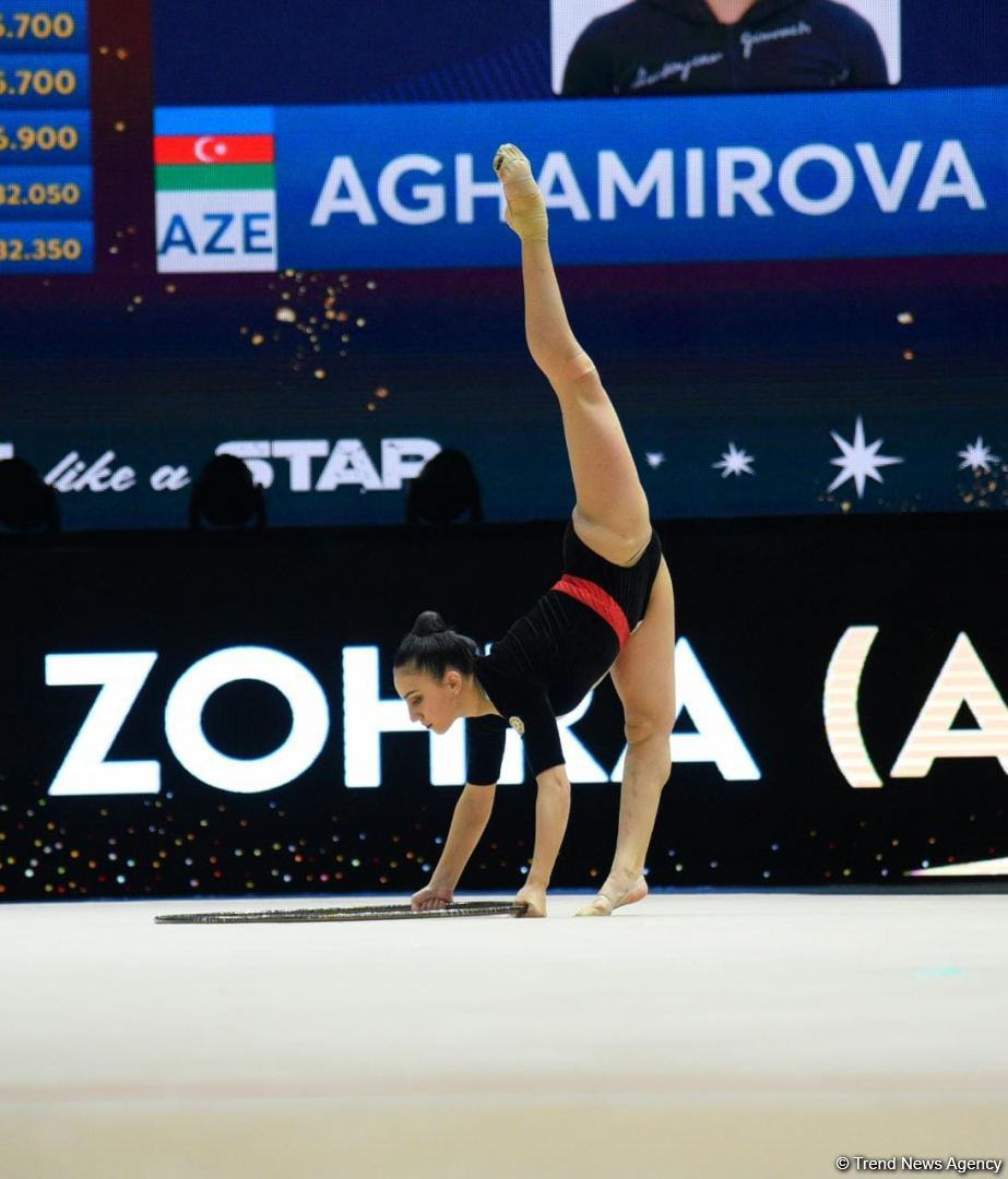 Fourth day of 39th European Championship in Rhythmic Gymnastics in Baku kicks off (PHOTO)