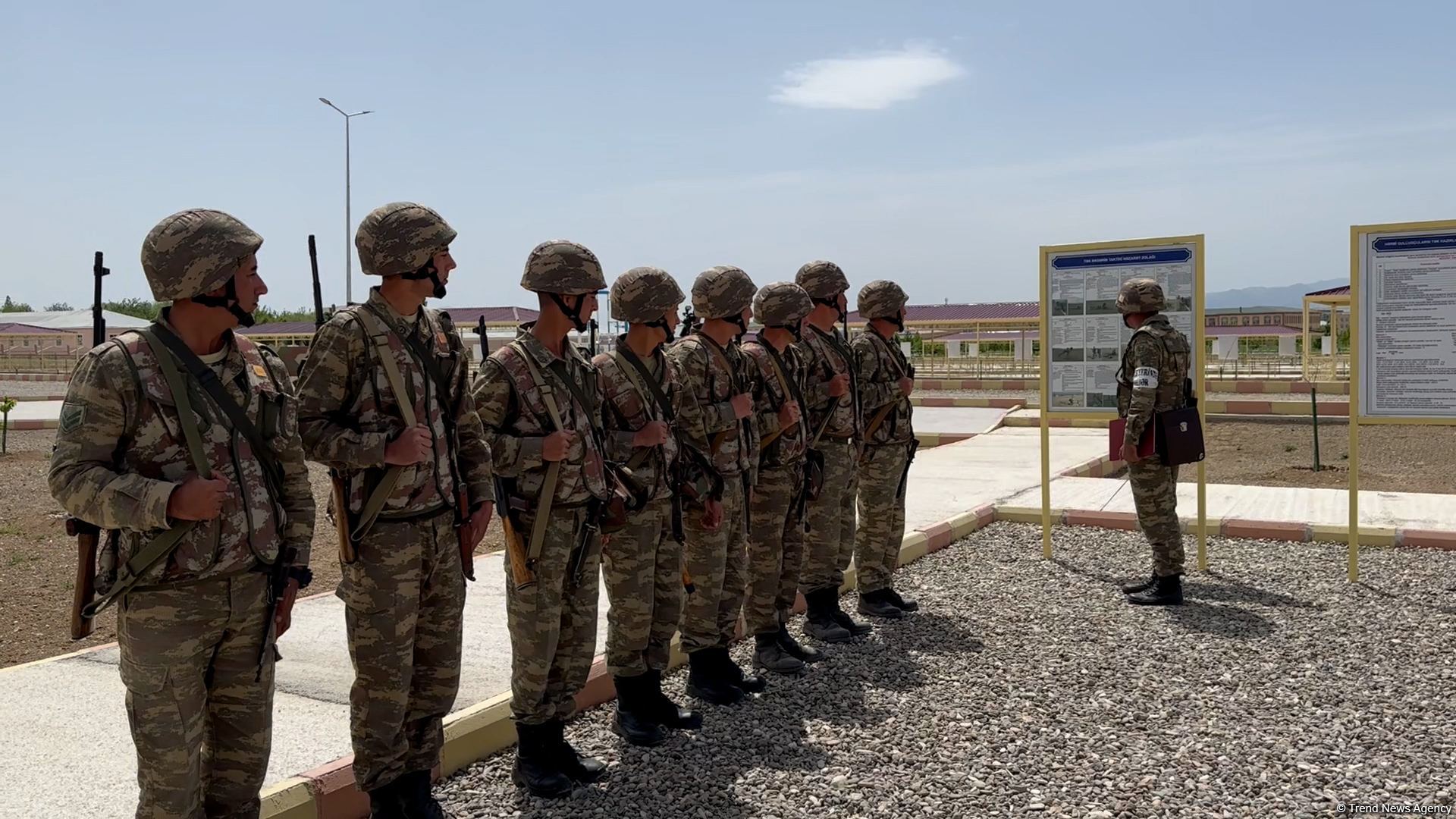 Azerbaijan's Combined Arms Army in Nakhchivan performs tasks with high professionalism