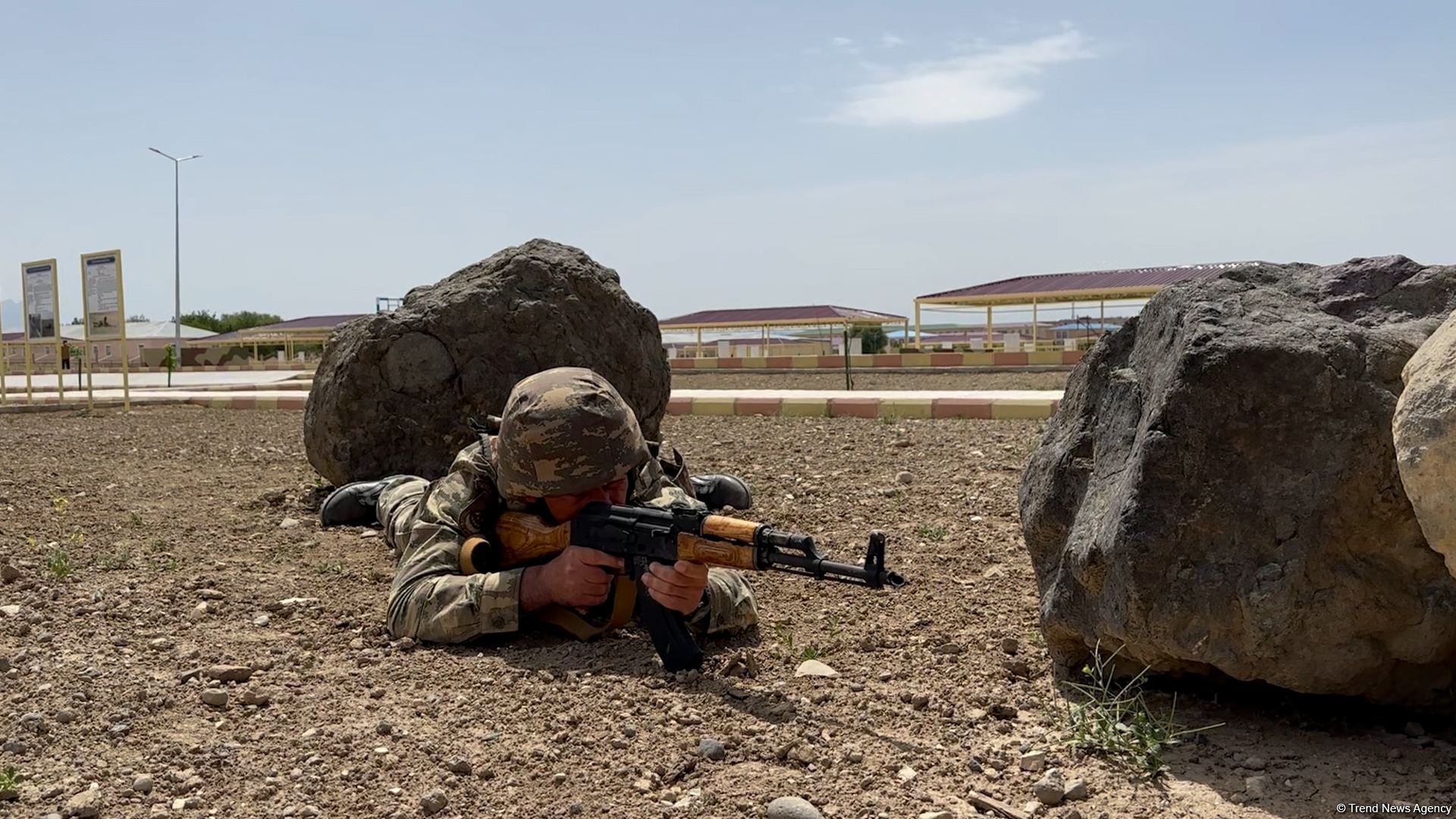 Azerbaijan's Combined Arms Army in Nakhchivan performs tasks with high professionalism