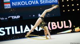 Last day of 39th European Rhythmic Gymnastics Championships kicks off in Baku (PHOTO)