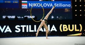 Last day of 39th European Rhythmic Gymnastics Championships kicks off in Baku (PHOTO)