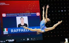 Last day of 39th European Rhythmic Gymnastics Championships kicks off in Baku (PHOTO)