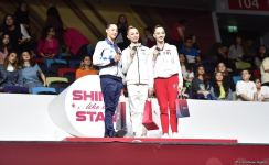 European Championship in Baku: awarding ceremony for winners in individual program (PHOTO)