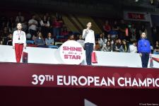 European Championship in Baku: awarding ceremony for winners in individual program (PHOTO)