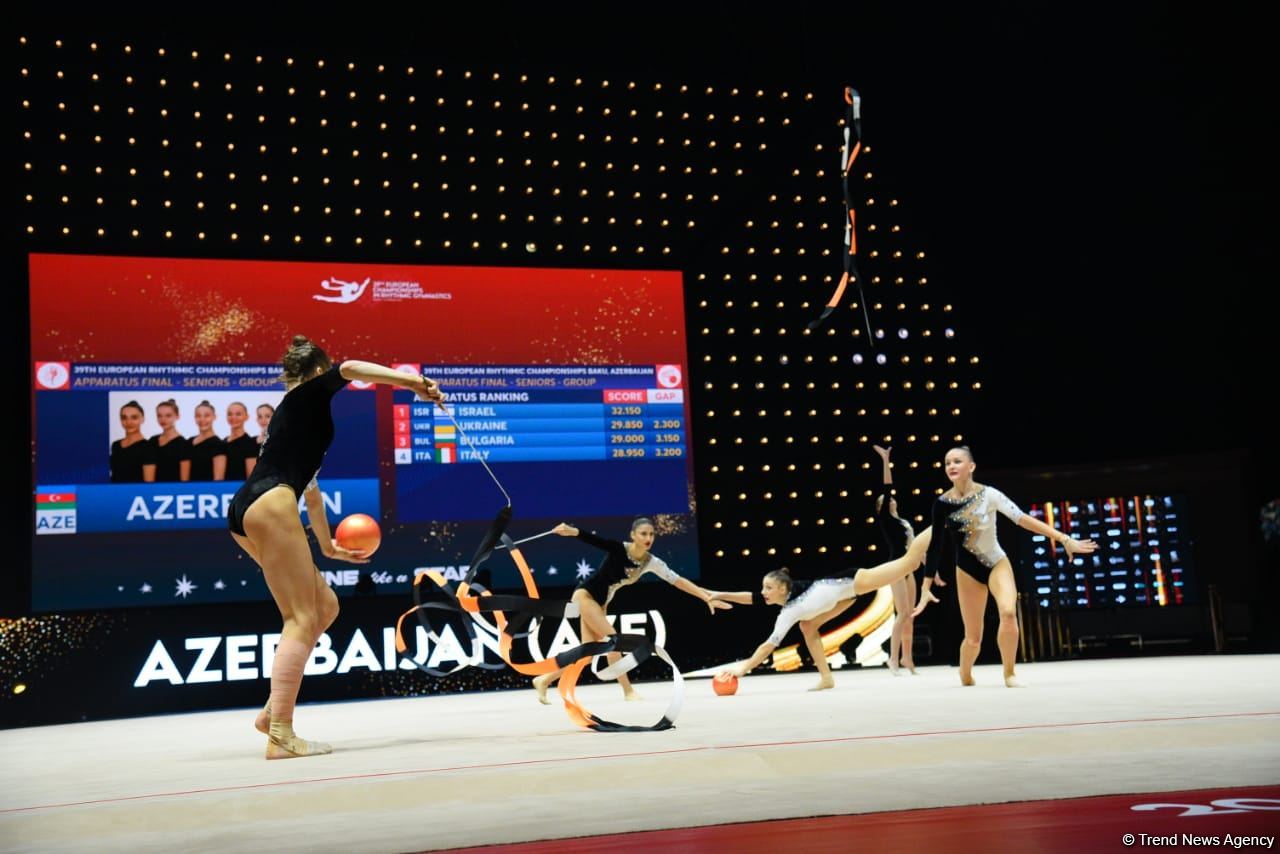 Azerbaijani champions in 39th European Championship in Rhythmic Gymnastics share their secrets of success (PHOTO)