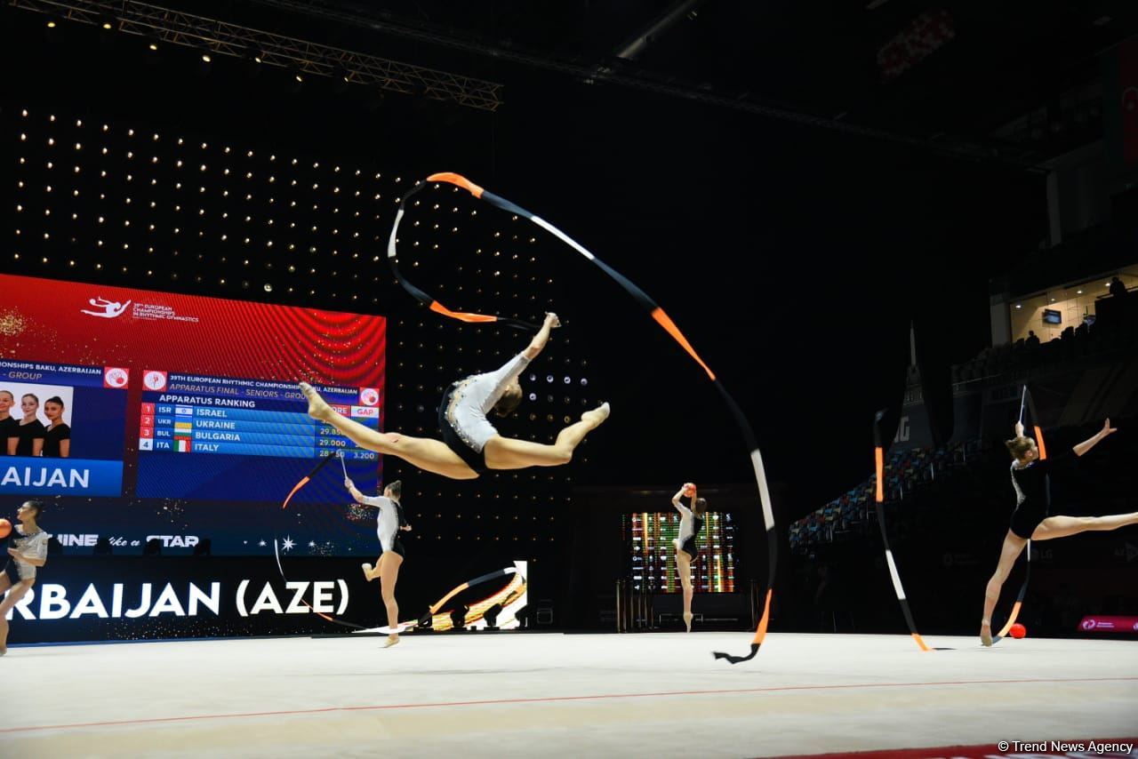 Azerbaijani champions in 39th European Championship in Rhythmic Gymnastics share their secrets of success (PHOTO)