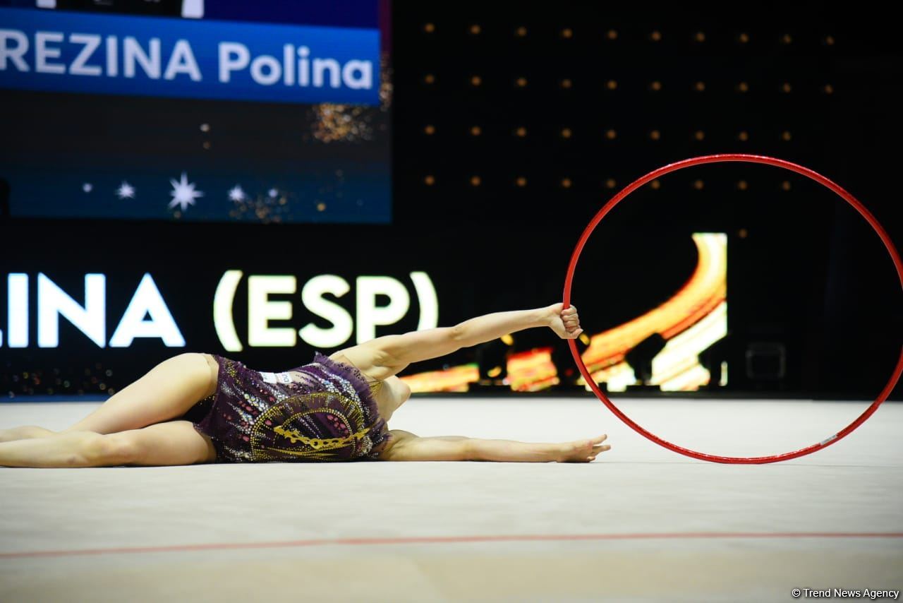 Last day of 39th European Rhythmic Gymnastics Championships kicks off in Baku (PHOTO)
