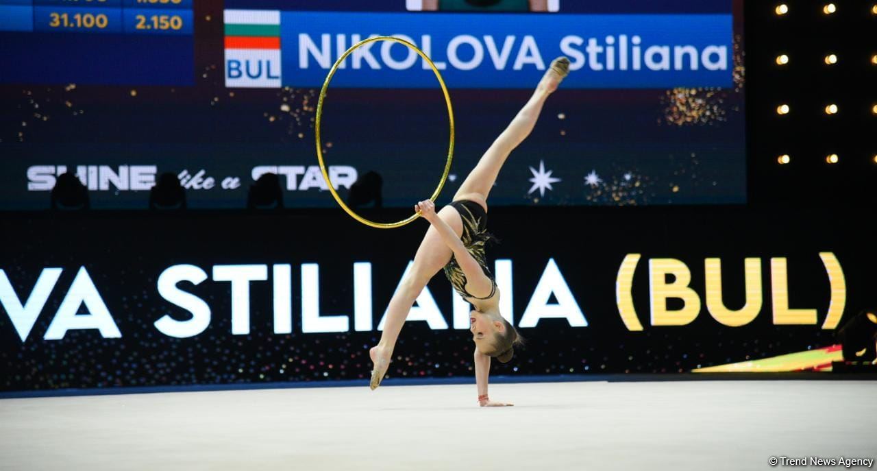 Last day of 39th European Rhythmic Gymnastics Championships kicks off in Baku (PHOTO)
