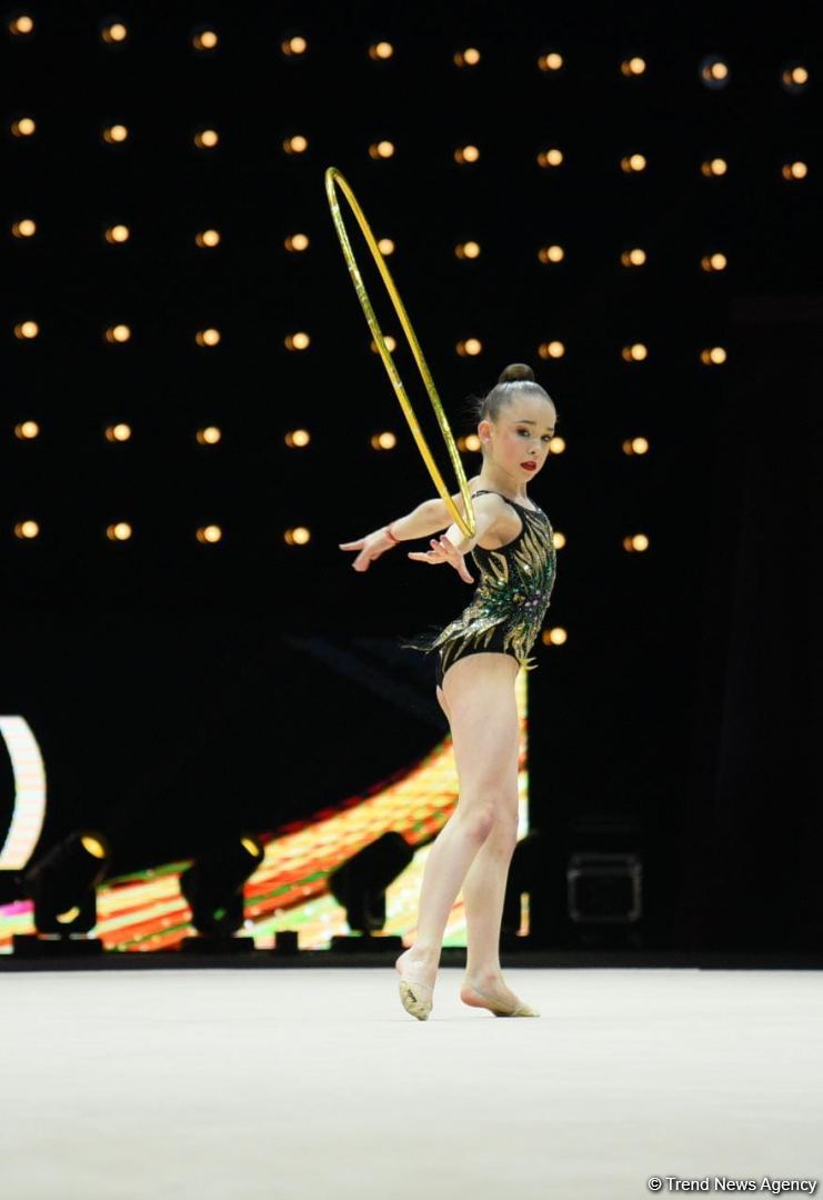 Last day of 39th European Rhythmic Gymnastics Championships kicks off in Baku (PHOTO)
