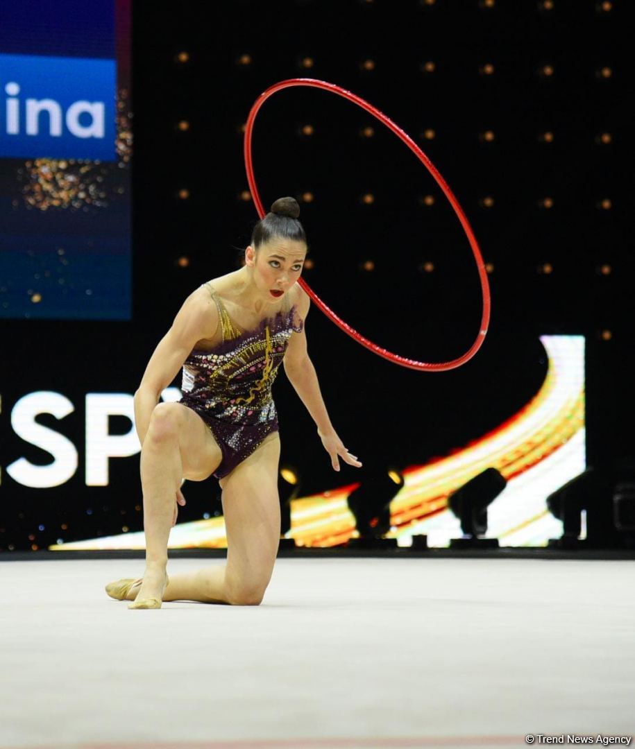 Last day of 39th European Rhythmic Gymnastics Championships kicks off in Baku (PHOTO)
