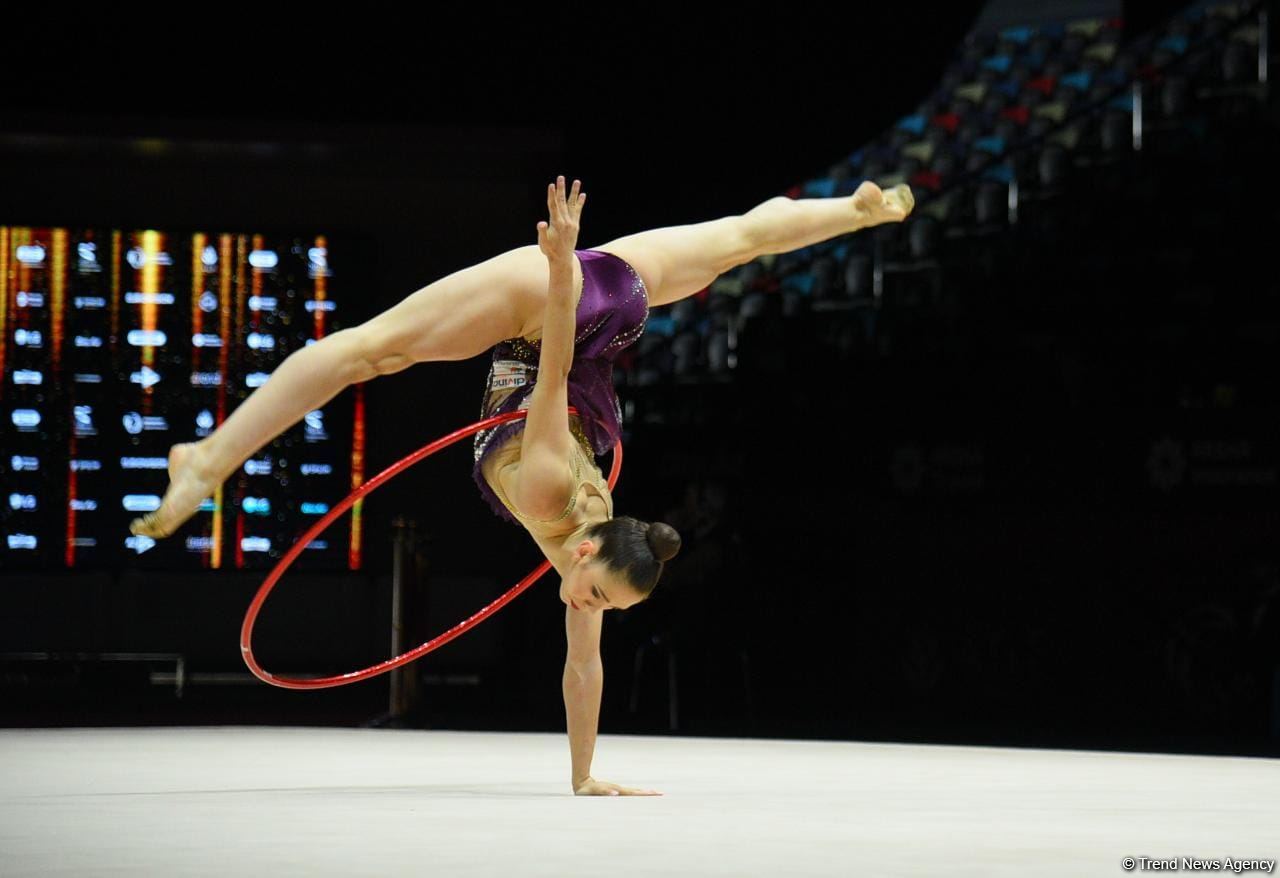Last day of 39th European Rhythmic Gymnastics Championships kicks off in Baku (PHOTO)