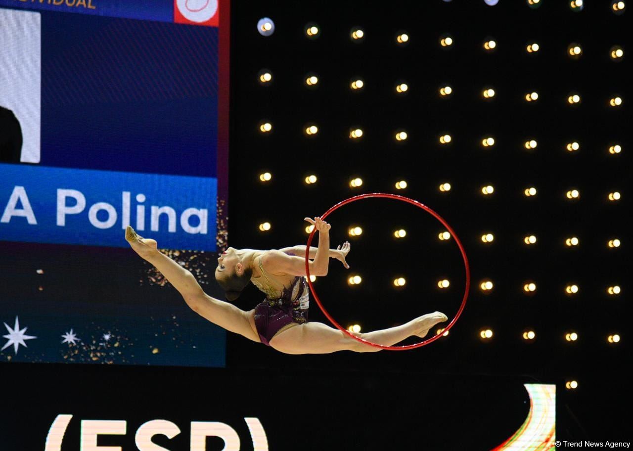Last day of 39th European Rhythmic Gymnastics Championships kicks off in Baku (PHOTO)