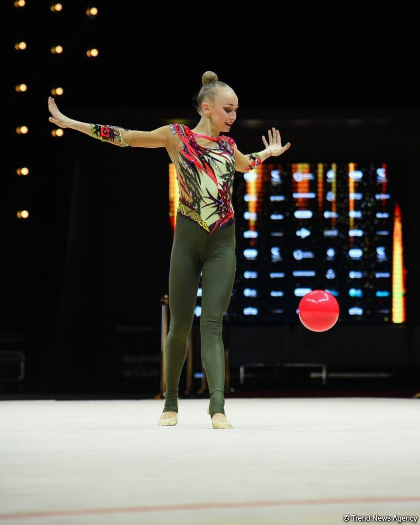 Last day of 39th European Rhythmic Gymnastics Championships kicks off in Baku (PHOTO)