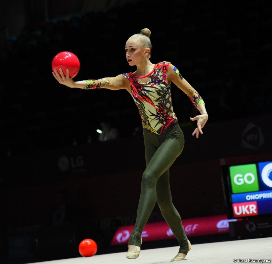 Last day of 39th European Rhythmic Gymnastics Championships kicks off in Baku (PHOTO)