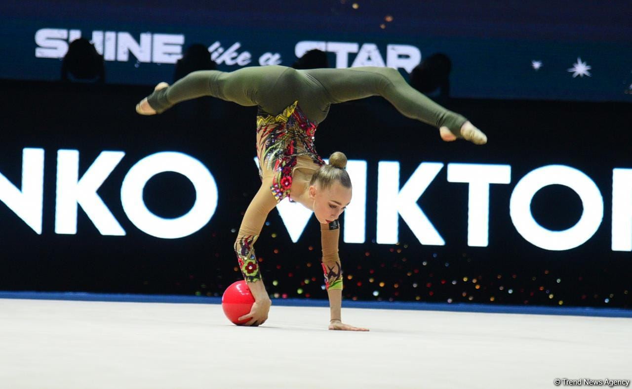 Last day of 39th European Rhythmic Gymnastics Championships kicks off in Baku (PHOTO)