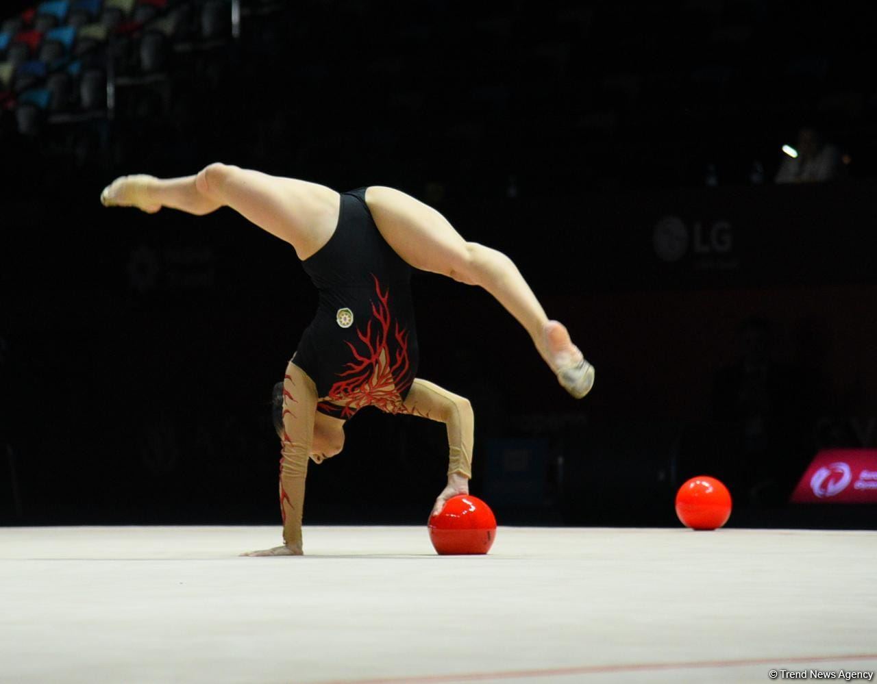 Last day of 39th European Rhythmic Gymnastics Championships kicks off in Baku (PHOTO)
