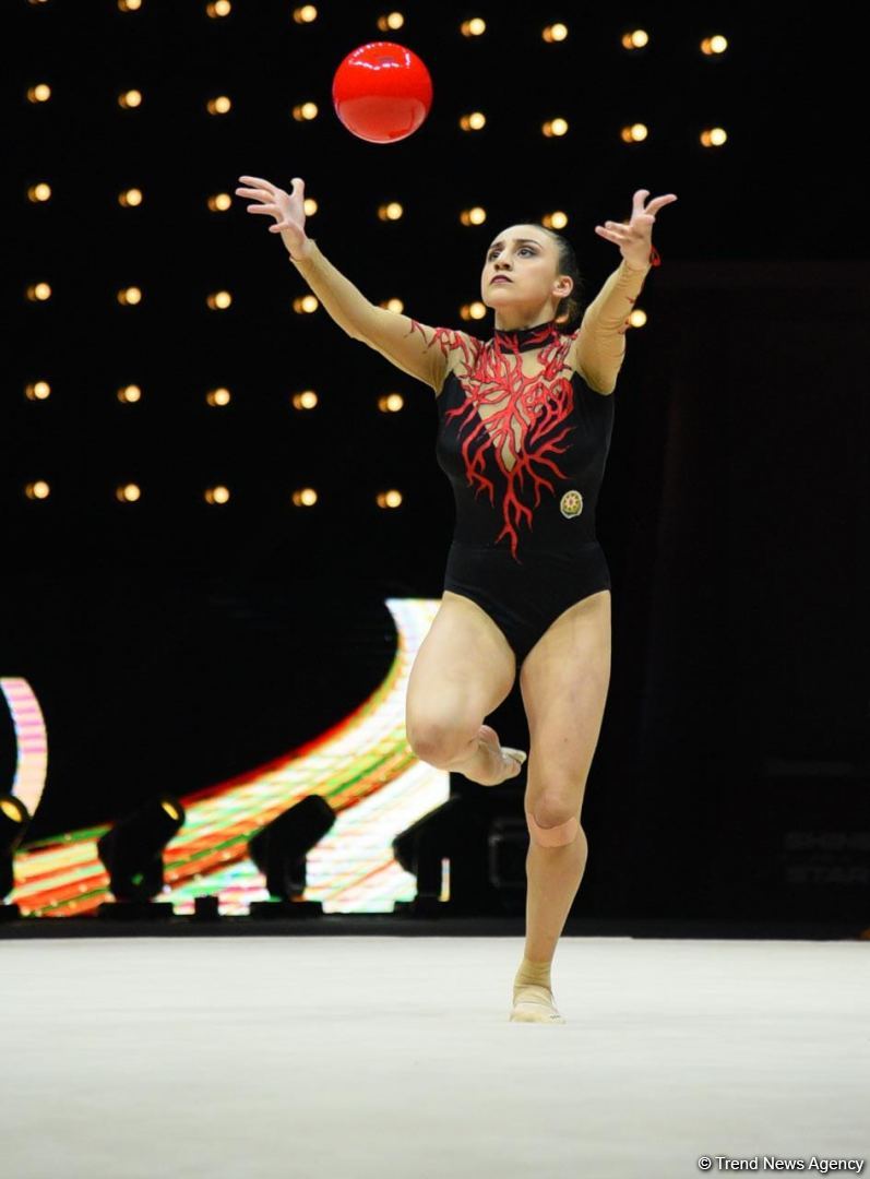Last day of 39th European Rhythmic Gymnastics Championships kicks off in Baku (PHOTO)