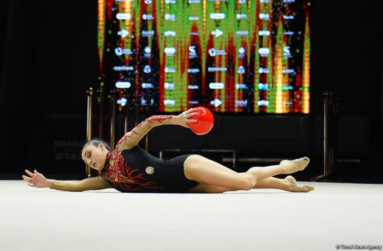 Last day of 39th European Rhythmic Gymnastics Championships kicks off in Baku (PHOTO)