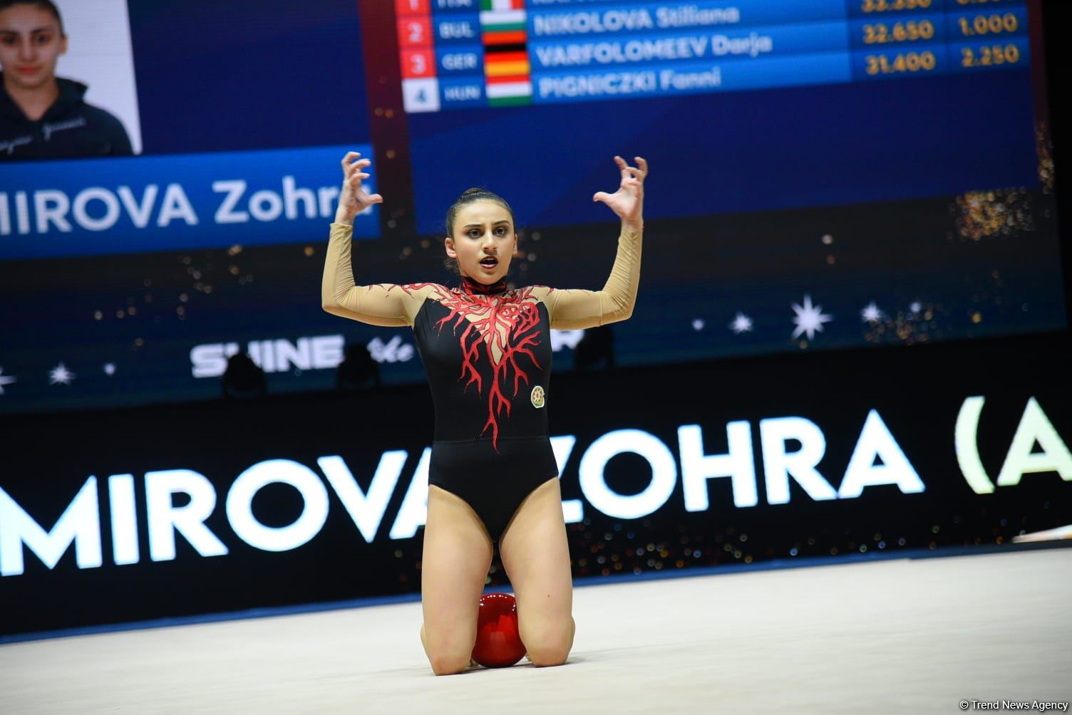 Last day of 39th European Rhythmic Gymnastics Championships kicks off in Baku (PHOTO)